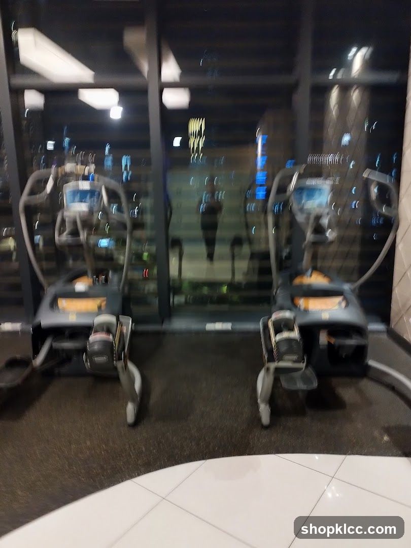 Gym Equipment with City View