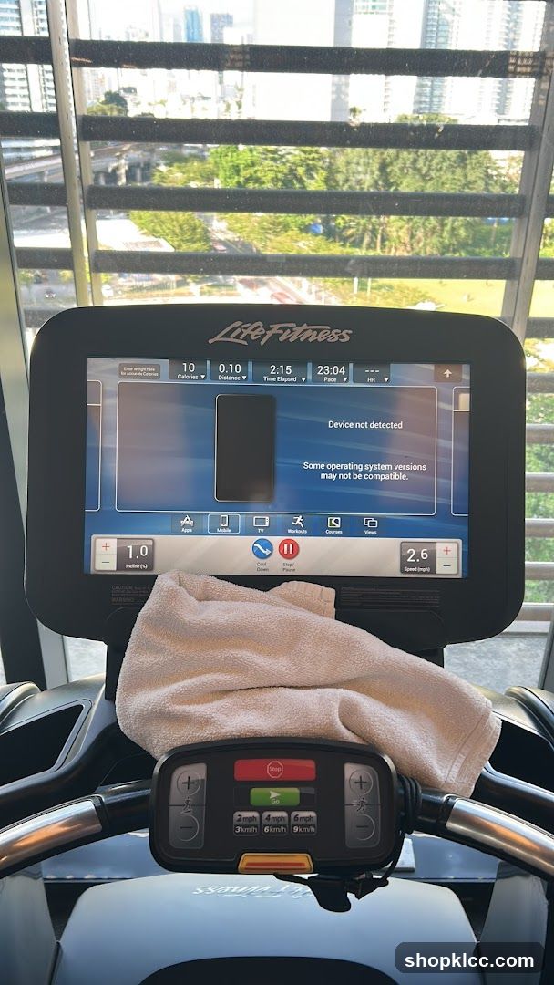 Treadmill Console