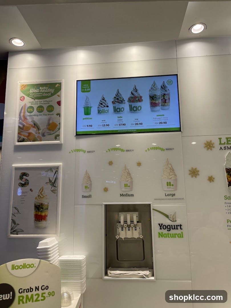 Llaollao Menu and Promotions