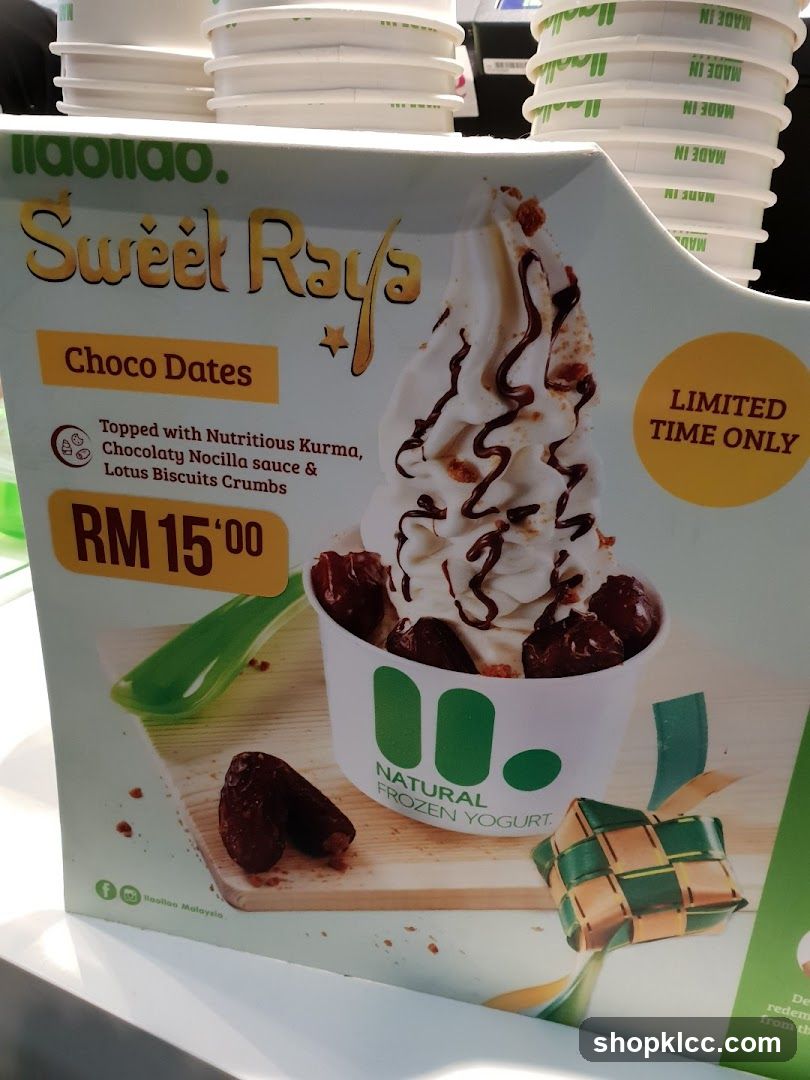 Laollao Sweet Rays Choco Dates Frozen Yogurt