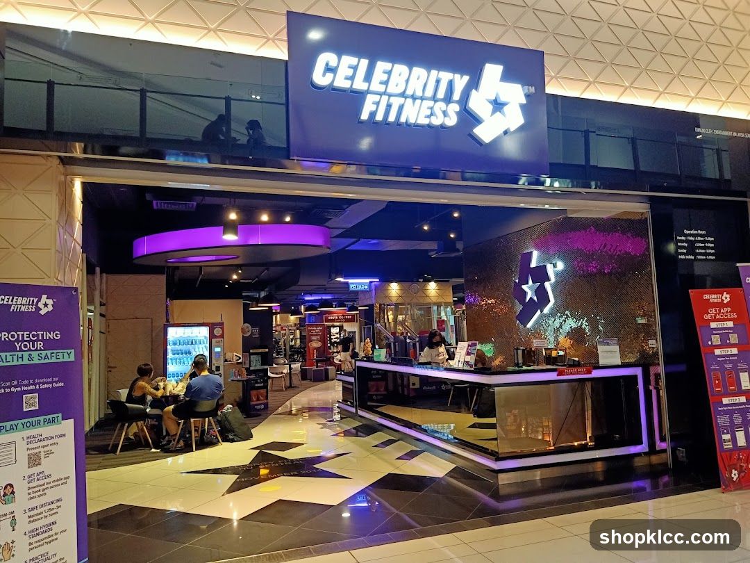 Celebrity Fitness Entrance
