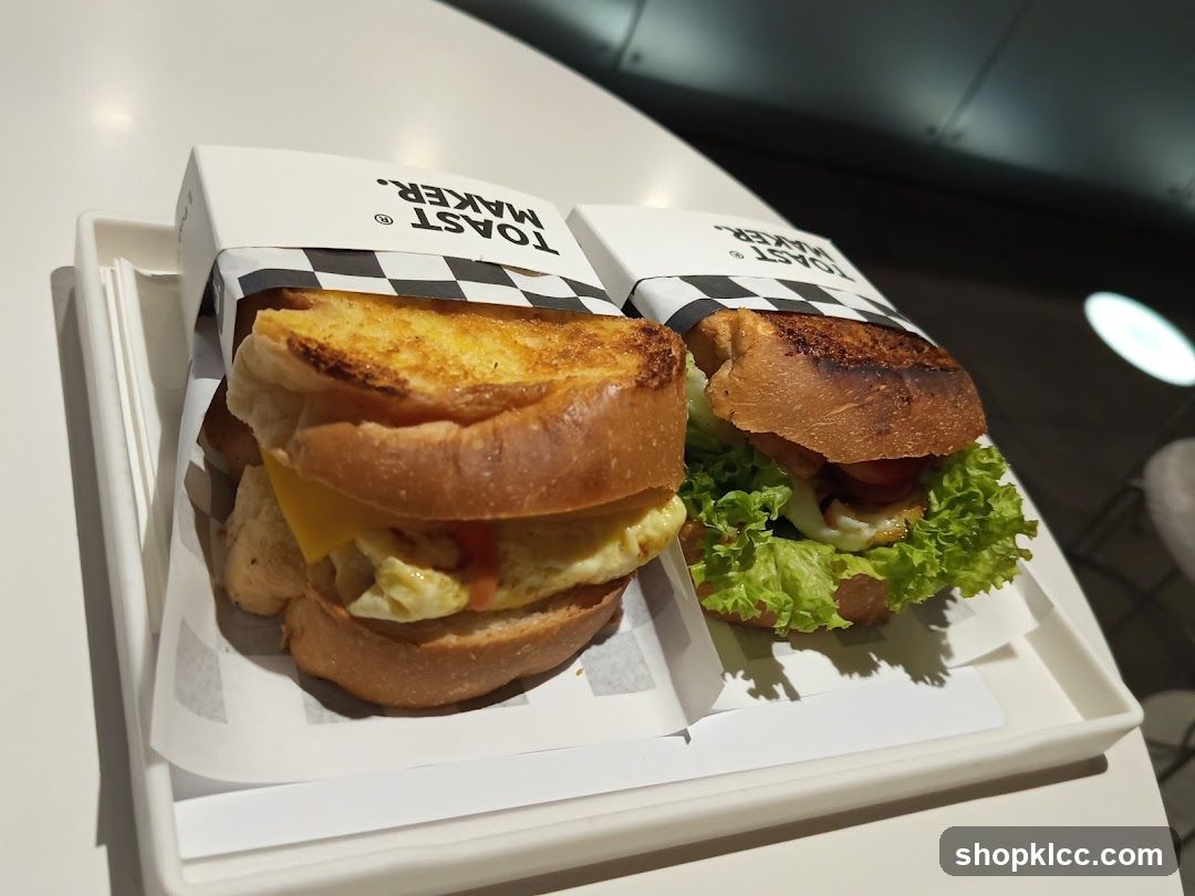 Two Toast Sandwiches