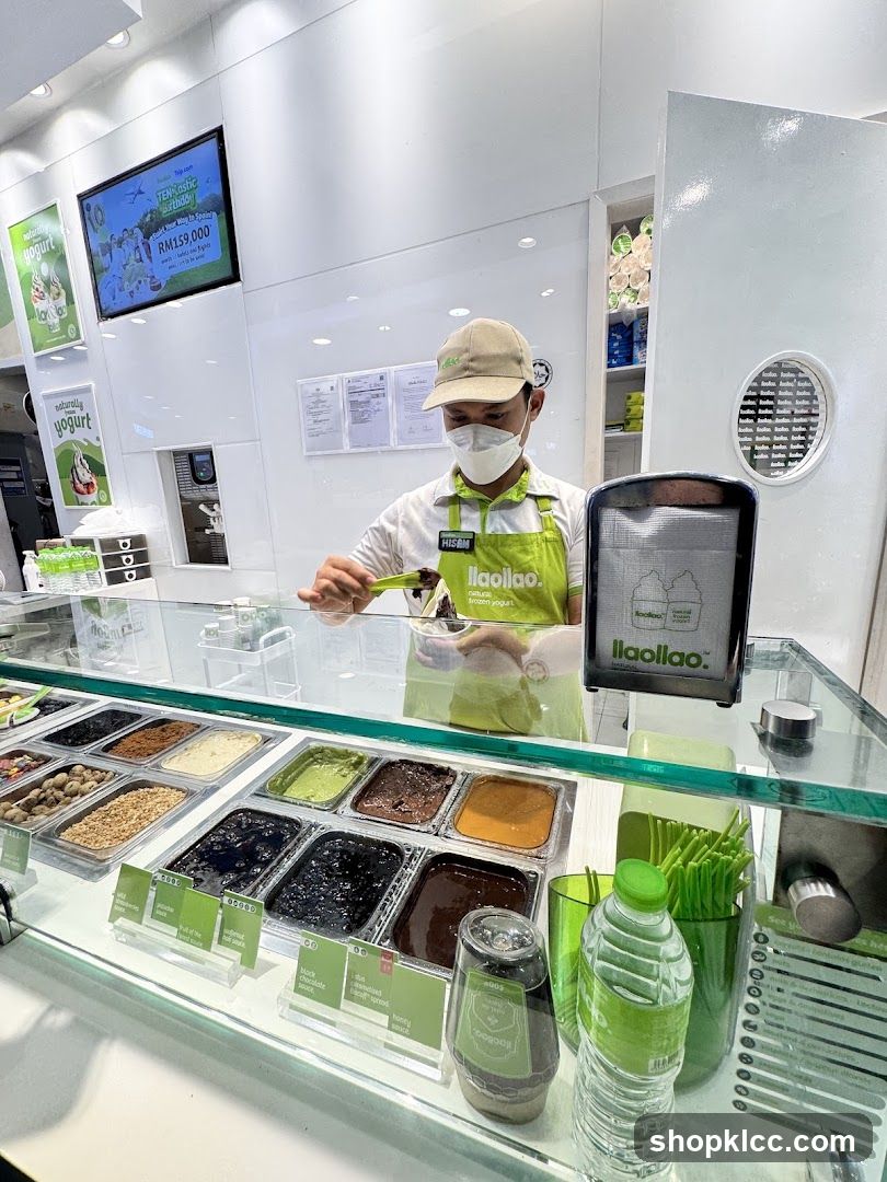Yogurt Shop Counter