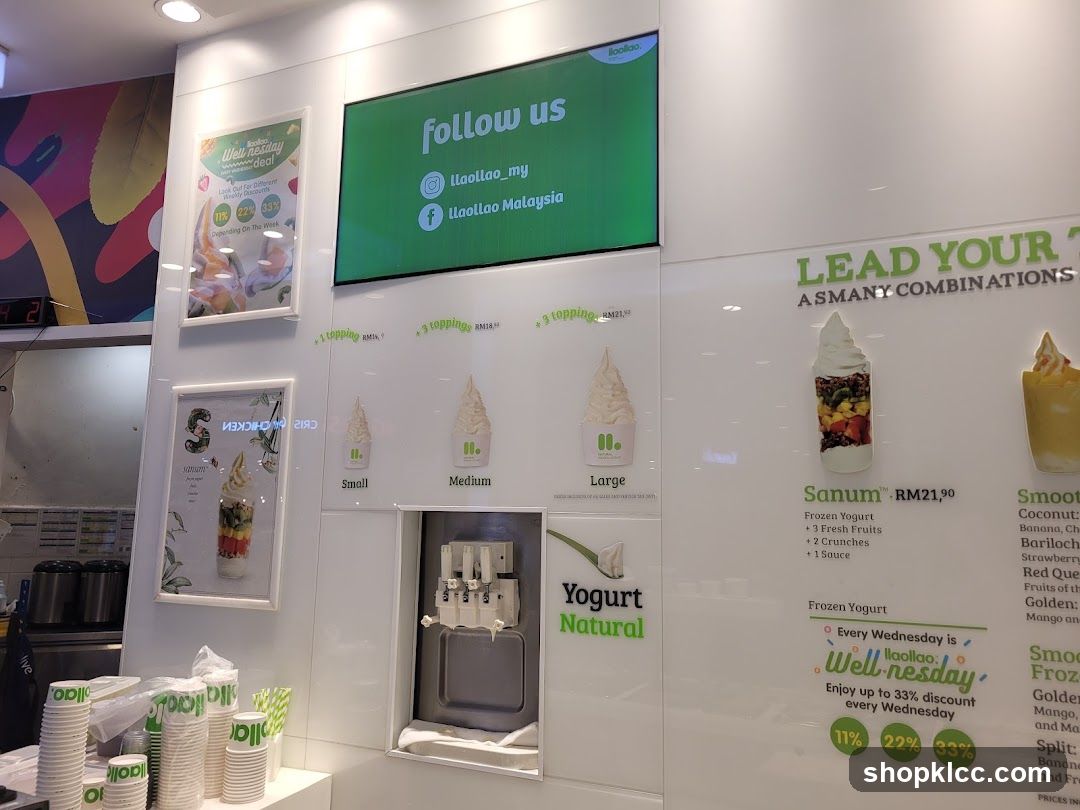 Yogurt Shop Display