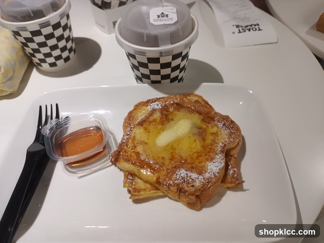 French Toast with Syrup