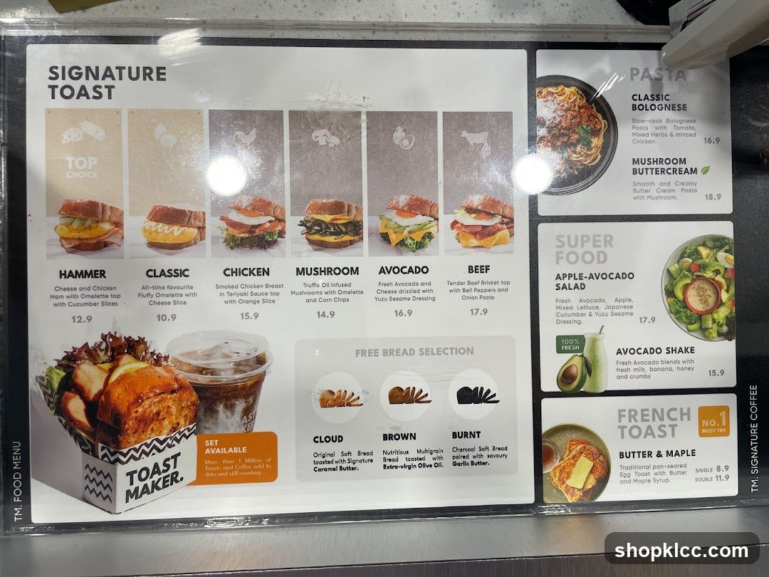 TM. FOOD MENU