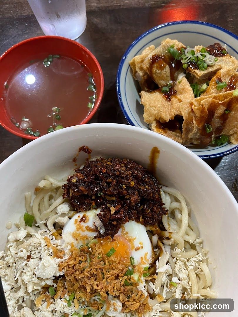 Noodles with Toppings