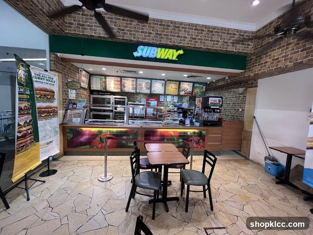 Subway Restaurant Interior