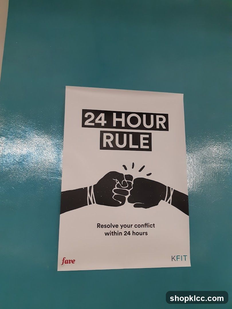 24 Hour Rule Poster