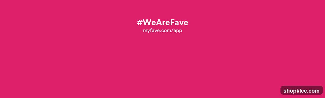 Fave Hashtag and Website