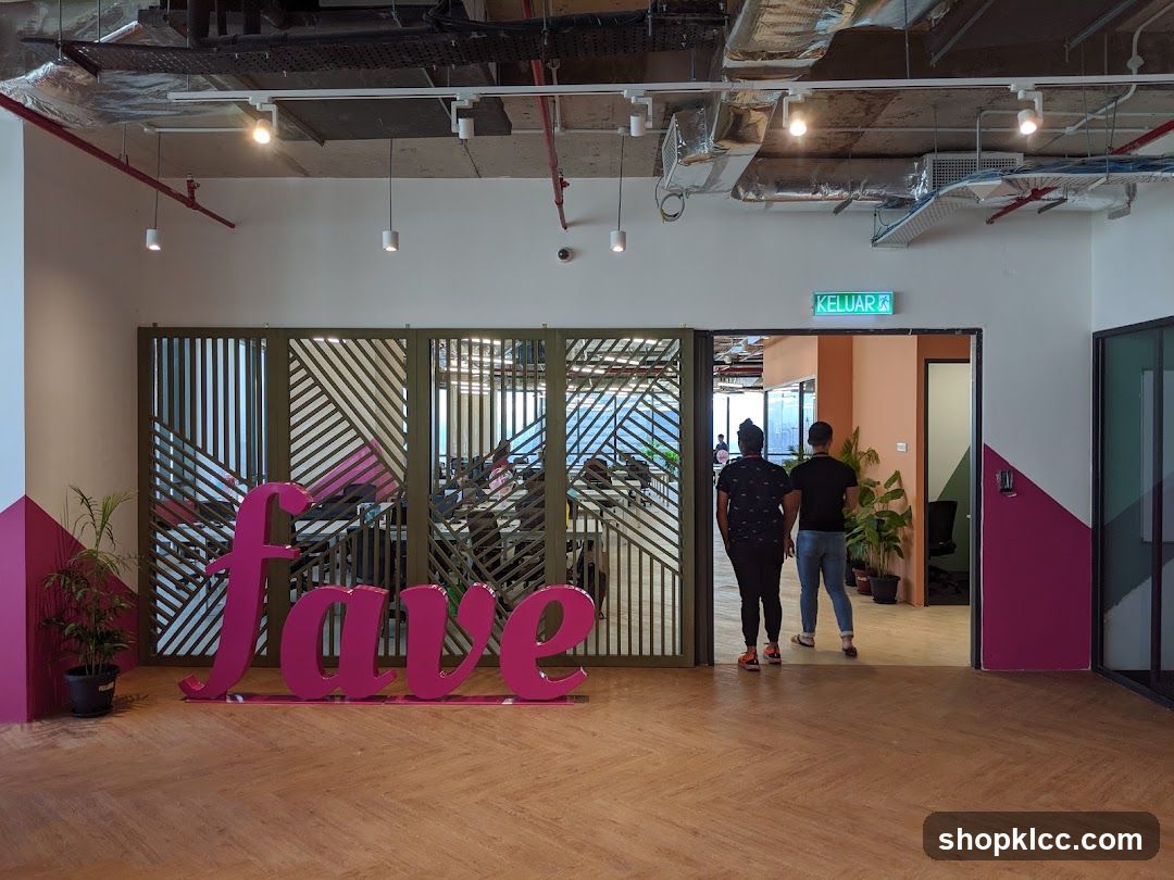 Office Entrance with Fave Logo