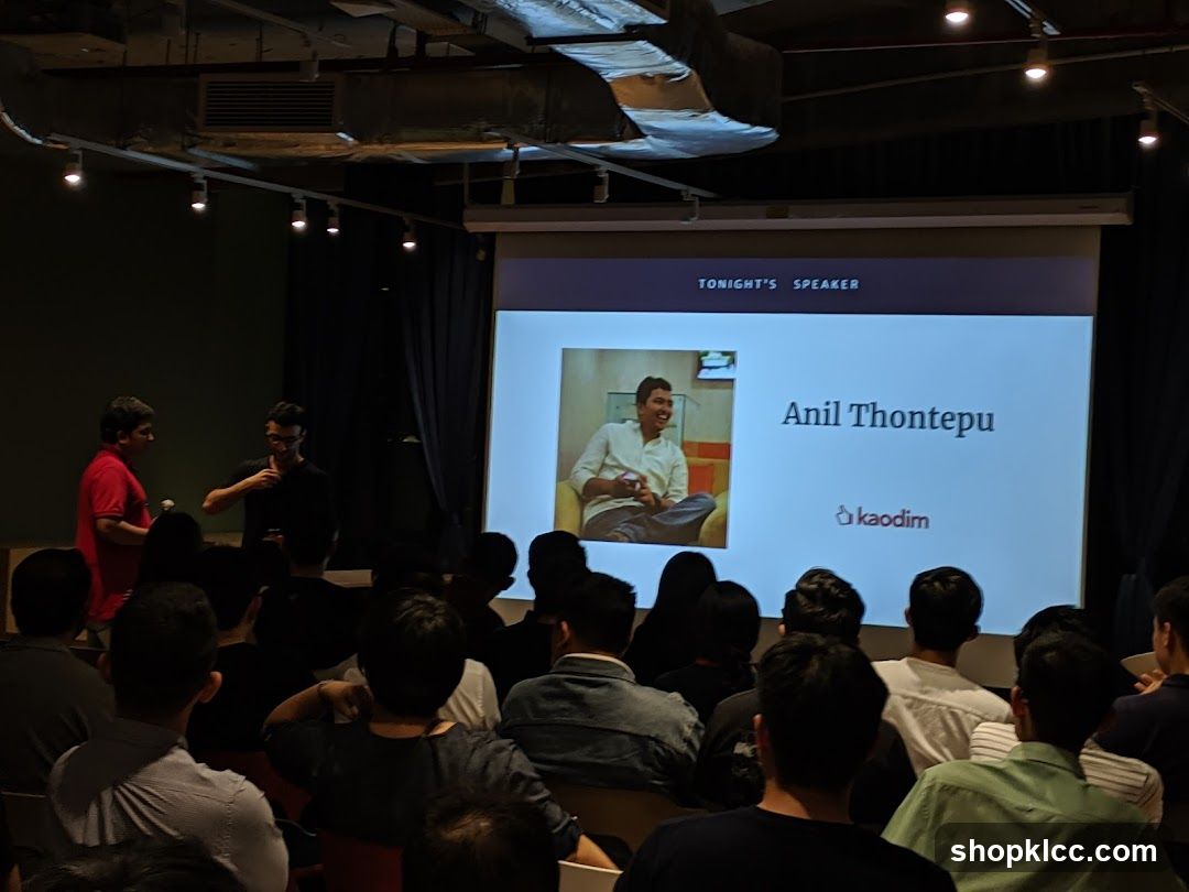 Presentation with Speaker Anil Thontepu