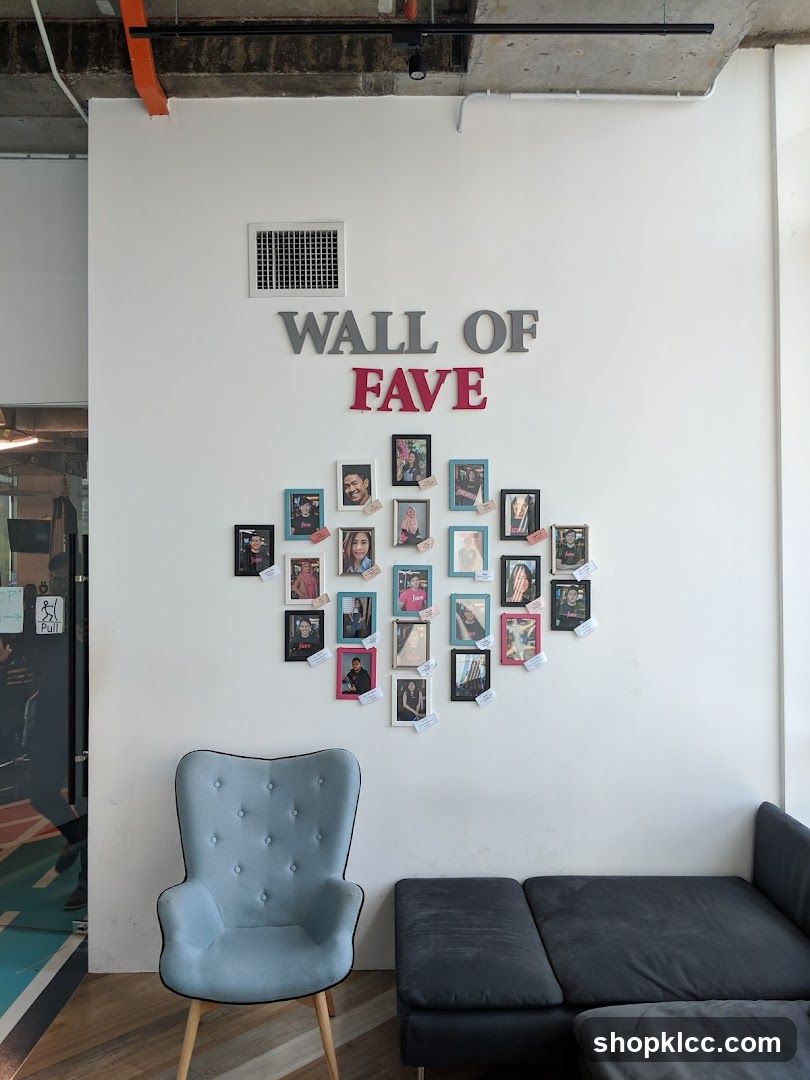 Wall of Fave Display