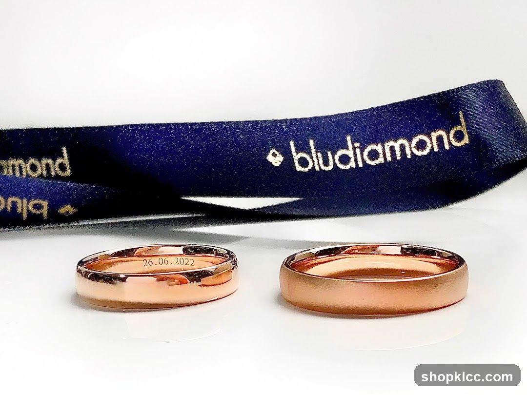 Rose Gold Wedding Bands