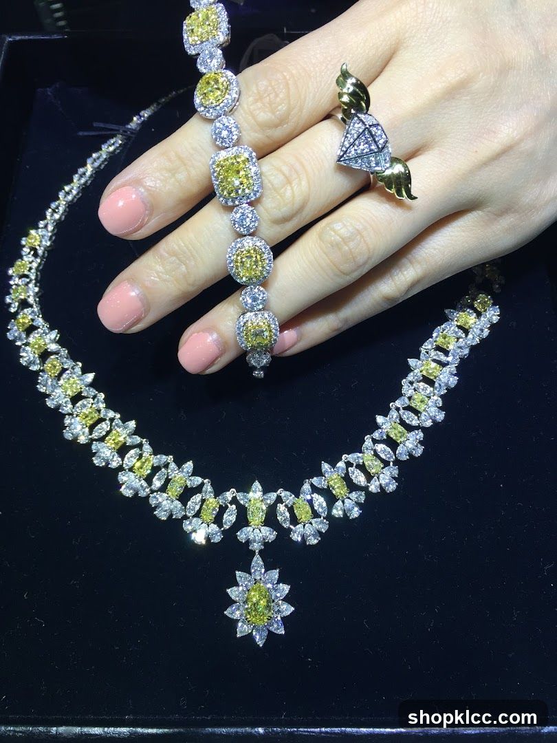 Diamond Jewelry Set