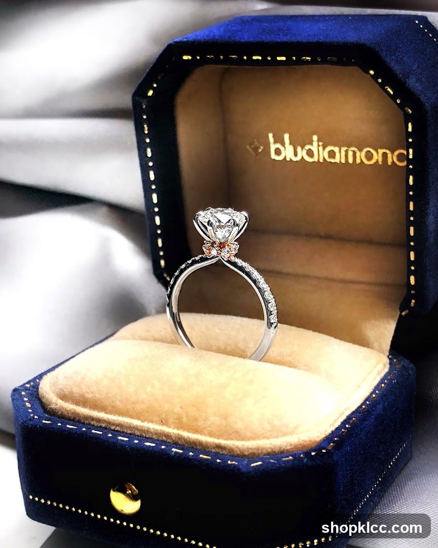 Diamond Ring in a Jewelry Box