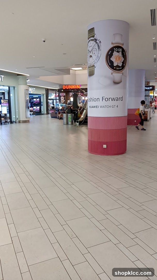Mall Interior with Advertisements