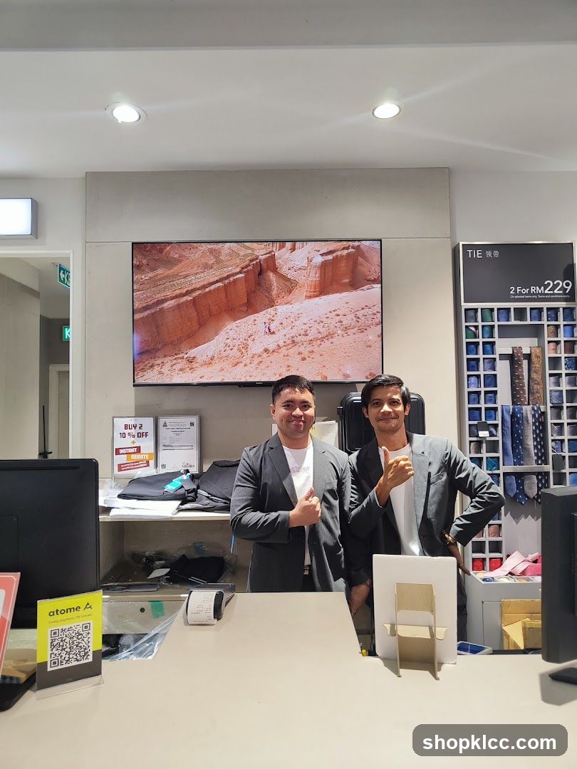 Store Employees at Counter