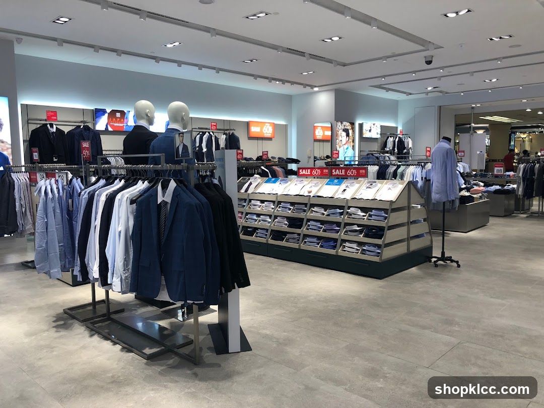 Men's Clothing Store Interior