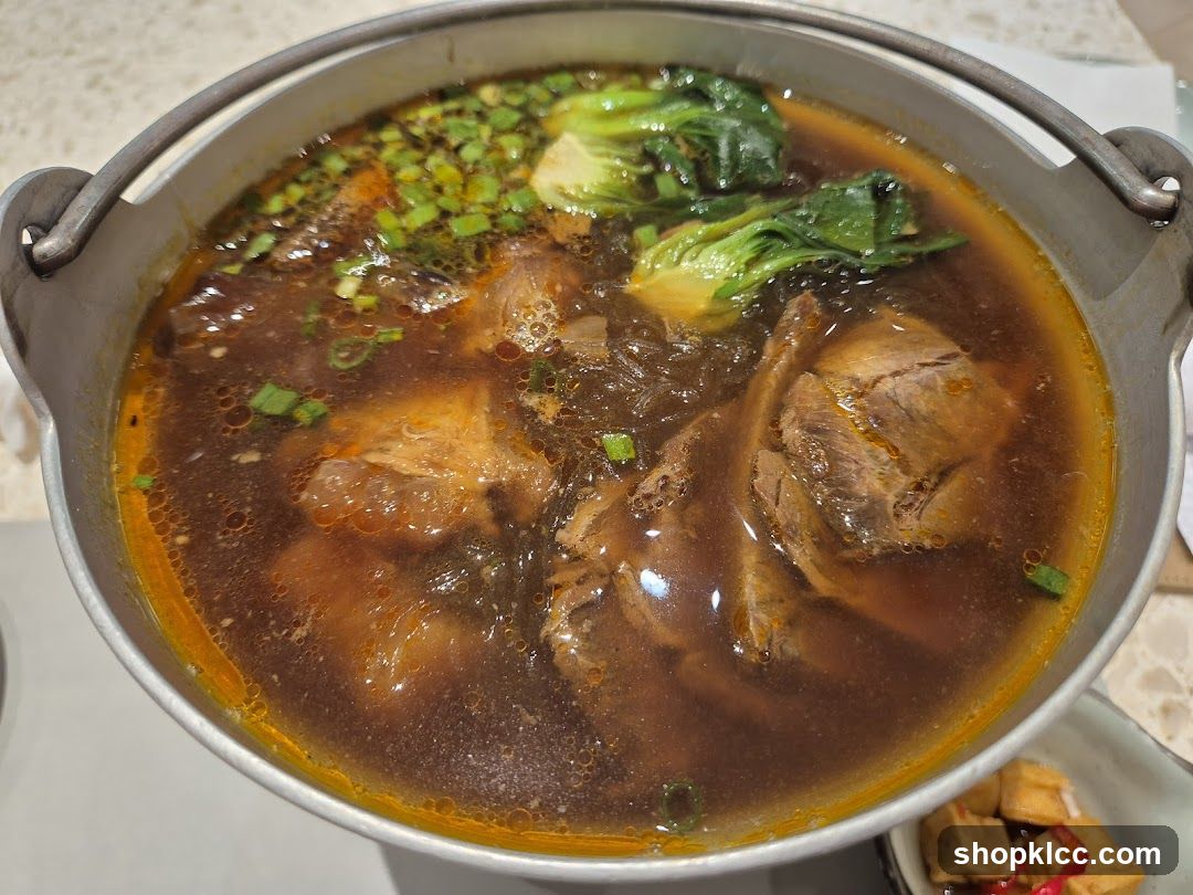 Beef noodle soup