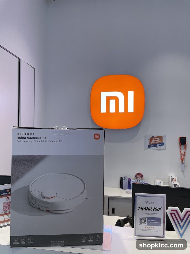 Xiaomi Robot Vacuum S10 Display
