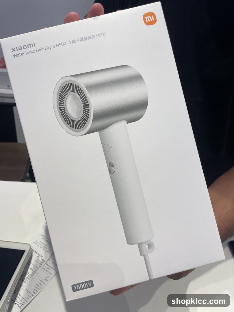Xiaomi Water Ionic Hair Dryer H500 Box