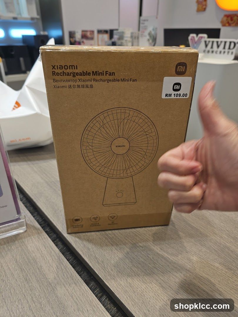 Xiaomi Rechargeable Mini Fan Box
