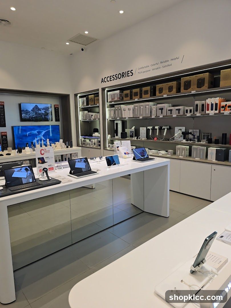 Electronics Store Interior