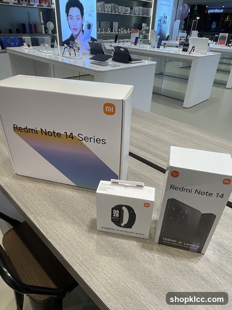 Xiaomi Products Display