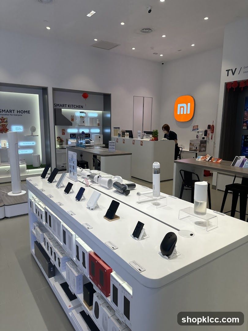 Electronics Store Display