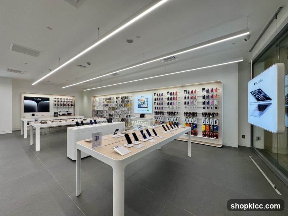 Electronics Store Interior