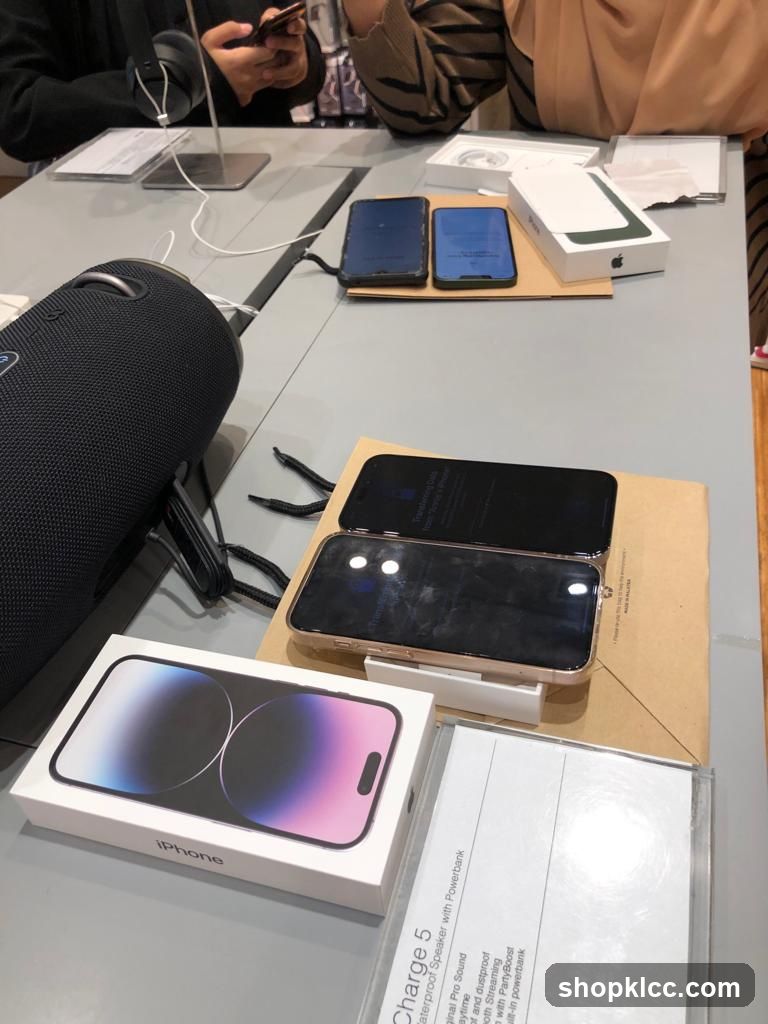 Apple Products Display