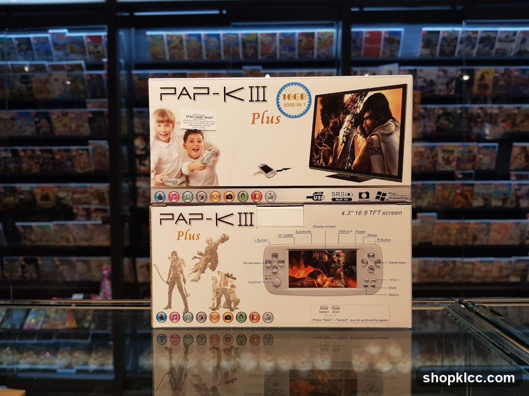 PAP-K III Plus Game Console Boxes