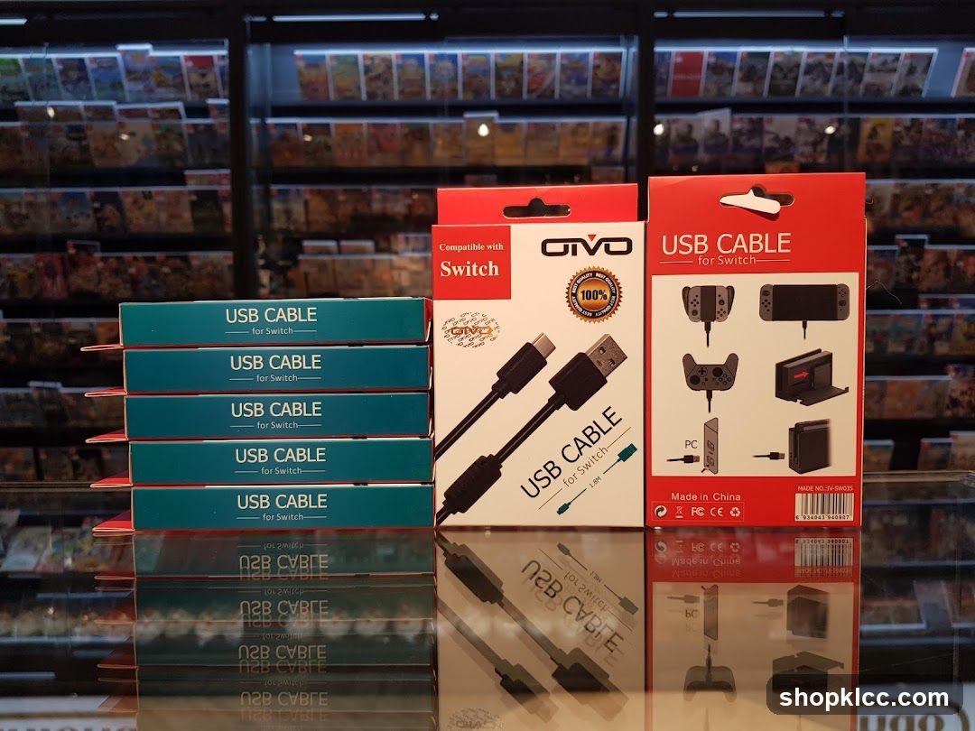 Nintendo Switch USB Cables