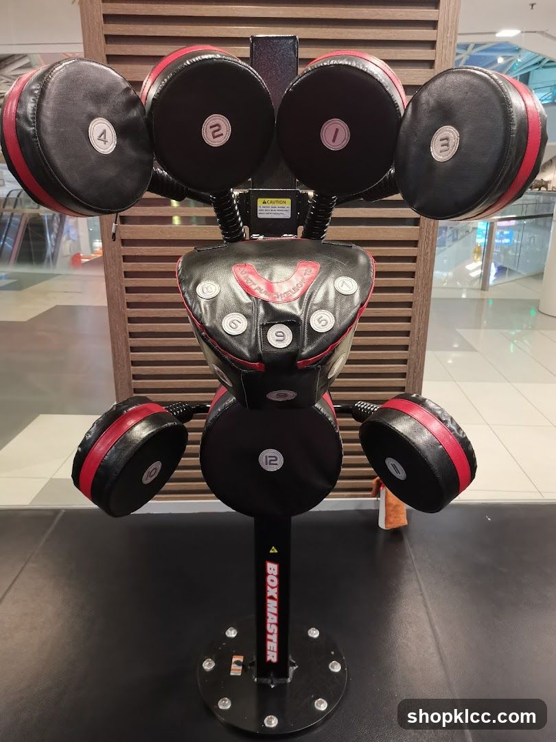 Boxing Training Equipment Display