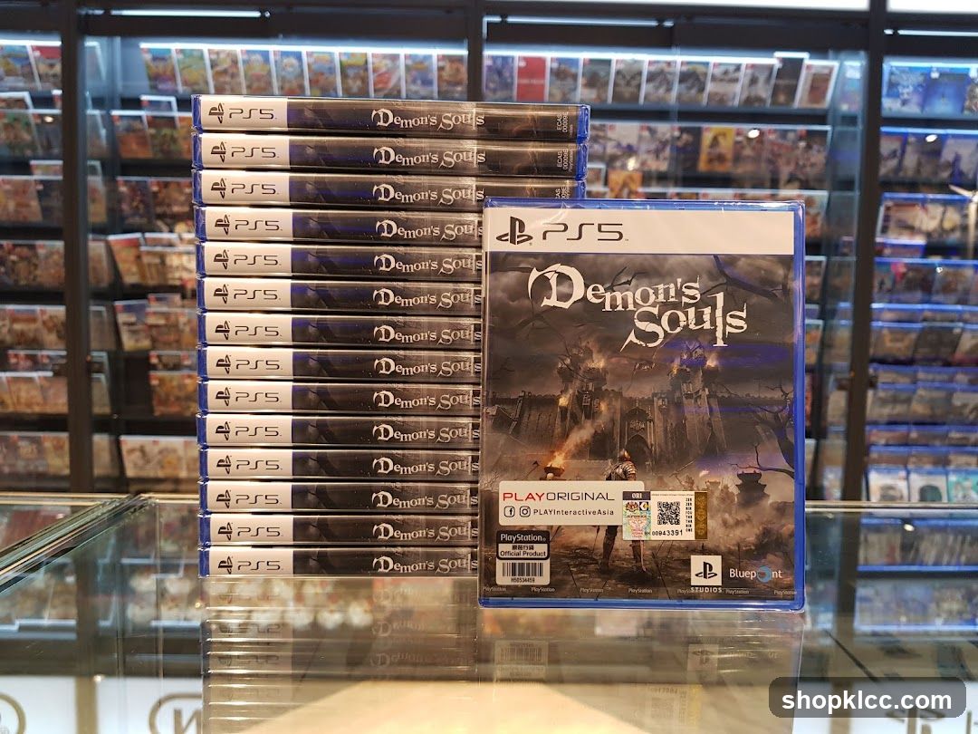 Demon's Souls PS5 Game Display