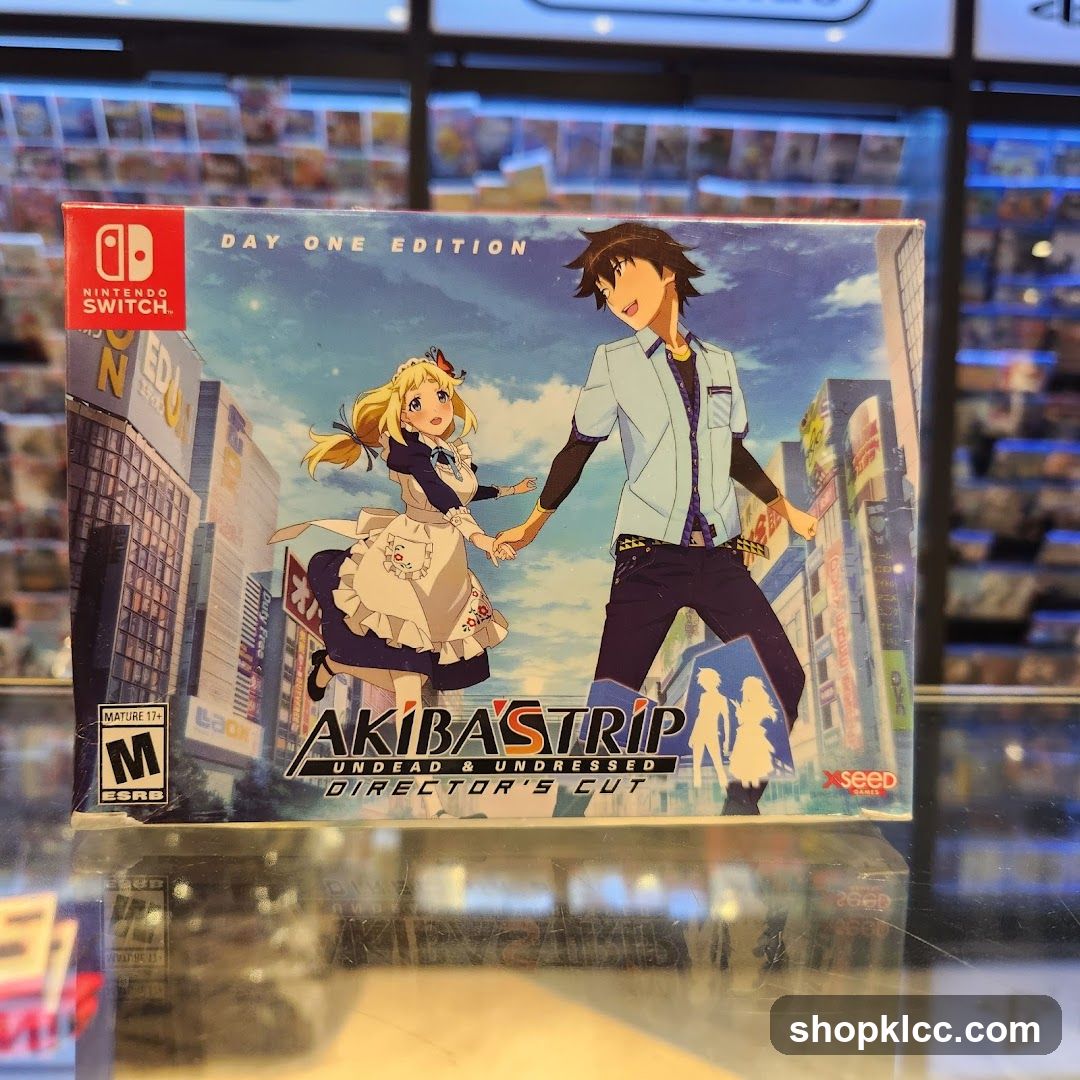 Akiba's Trip Undead & Undressed Director's Cut Game Box
