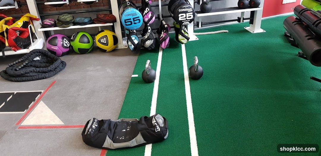 Gym Interior with Equipment