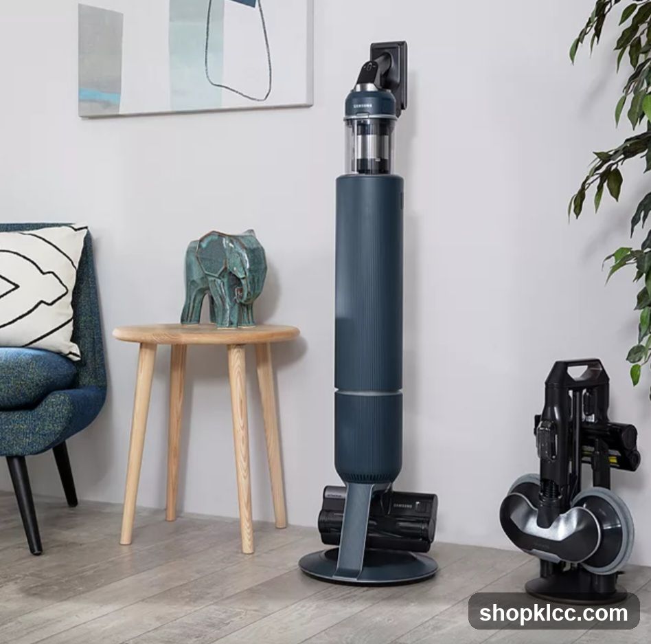 Modern Home Vacuum Cleaner Display