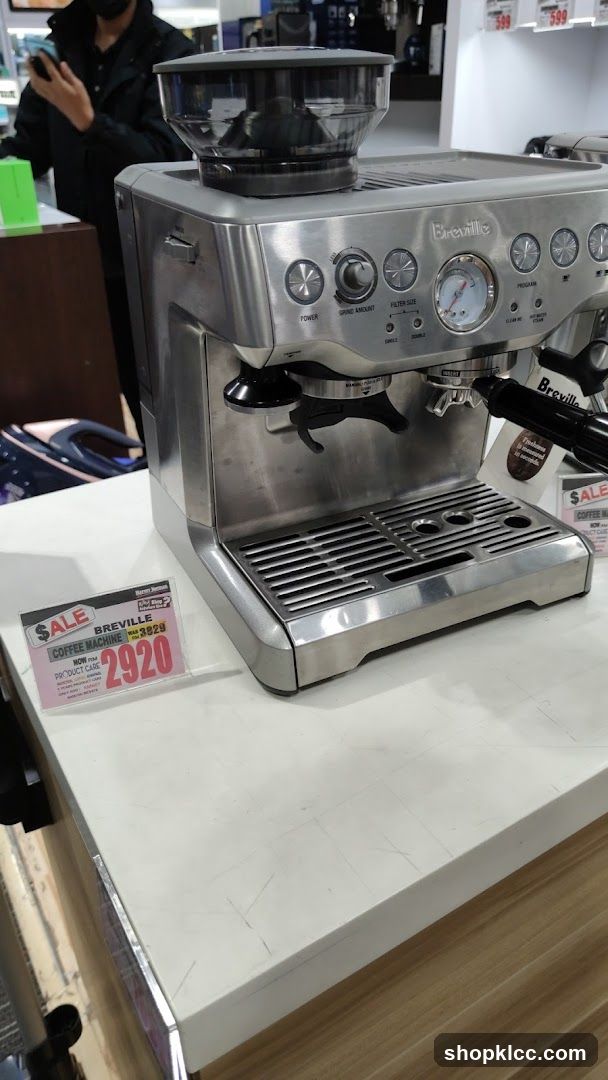 Breville Coffee Machine Display