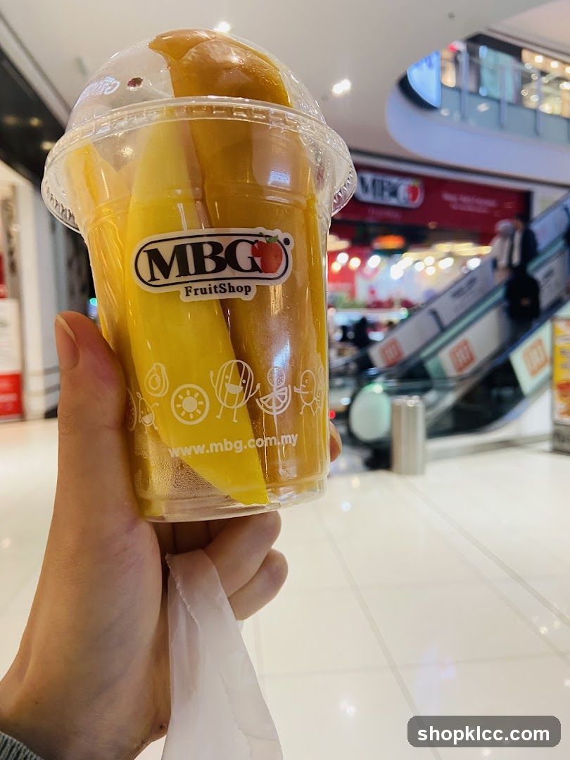 Mango Fruit Cup