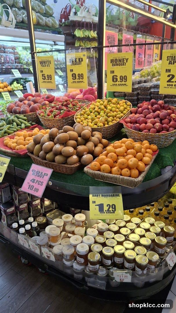 Fruit and Grocery Display