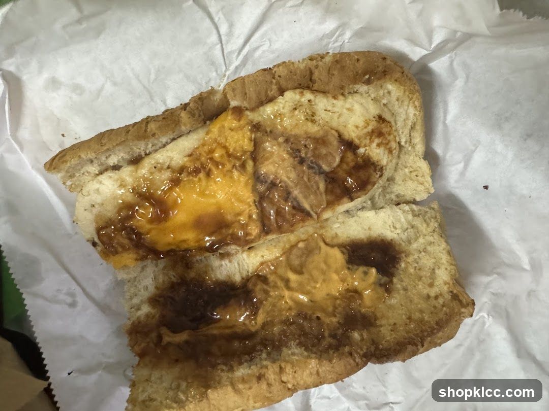 Peanut Butter and Cheese Sandwich