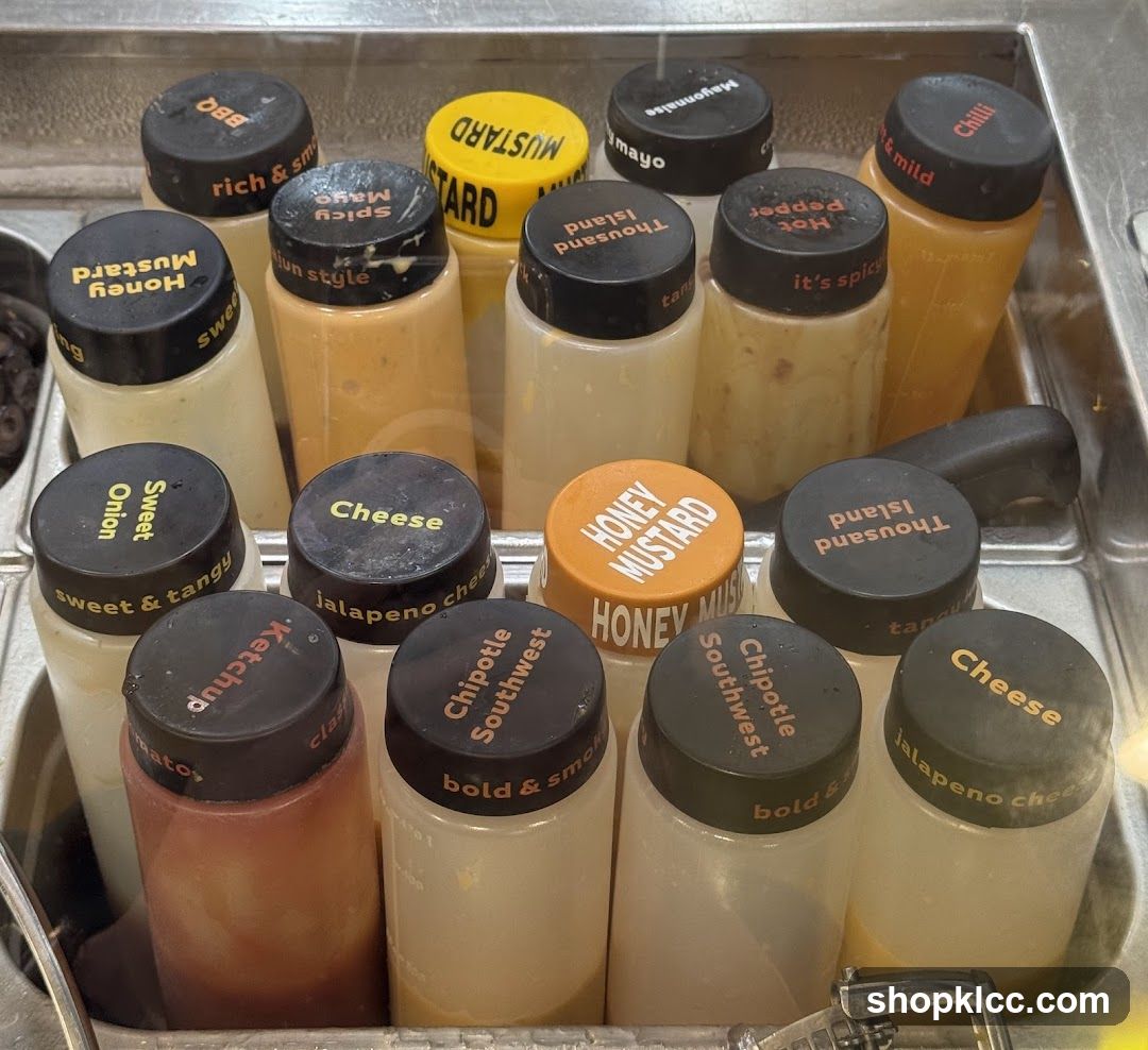 Condiment Bottles