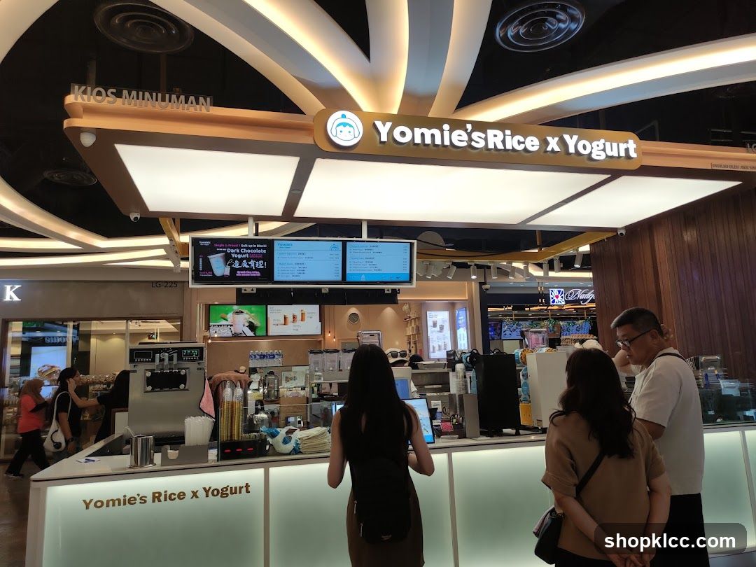 Yomie's Rice x Yogurt Counter