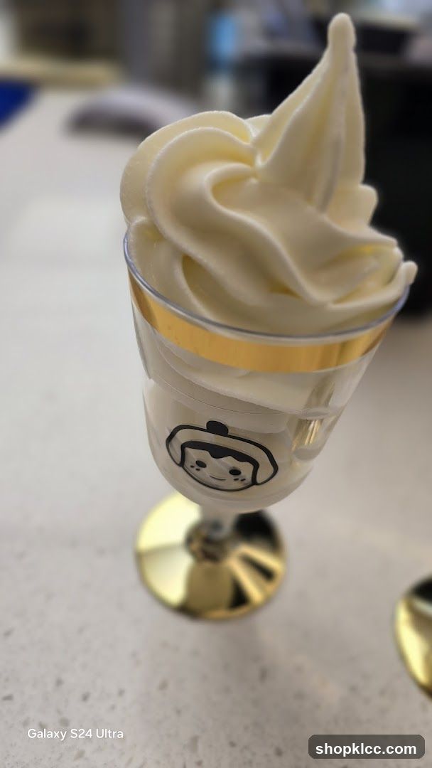 Soft Serve Ice Cream in a Cup