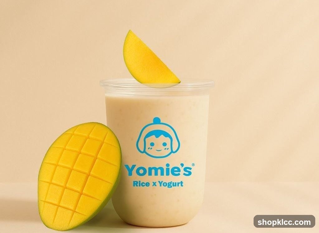 Mango Rice Yogurt Drink