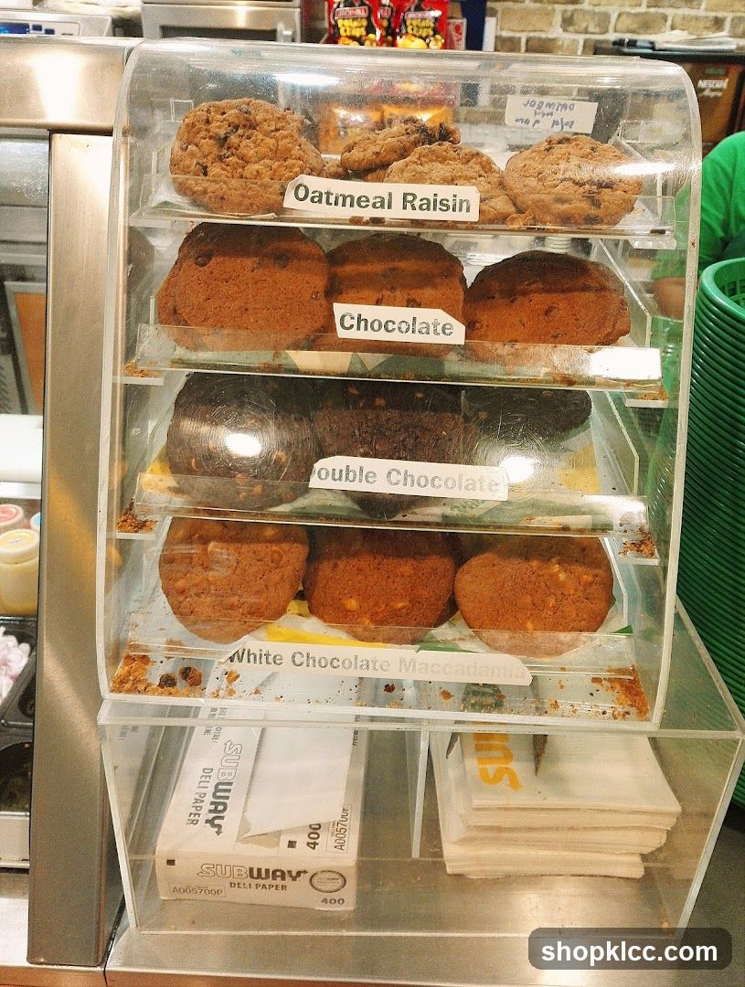 Subway Cookies Display