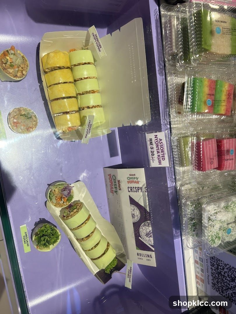 Assorted Kuih and Popiah