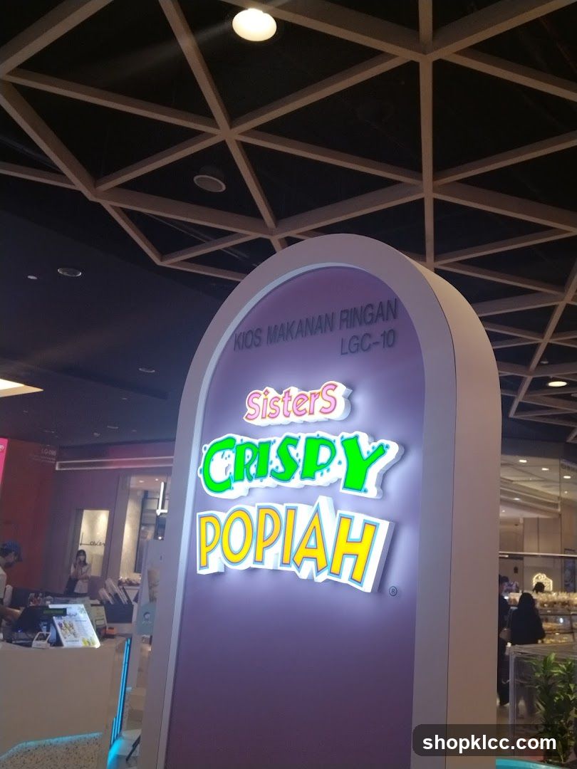 Sisters Crispy Popiah Sign